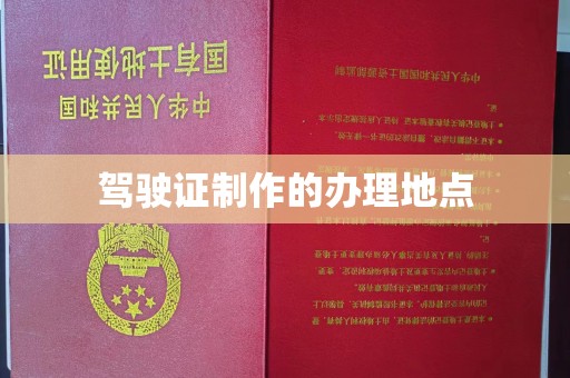 任县驾驶证制作的办理地点