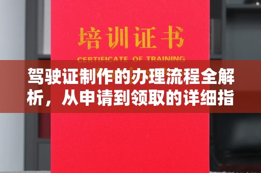 任县驾驶证制作的办理流程全解析，从申请到领取的详细指南