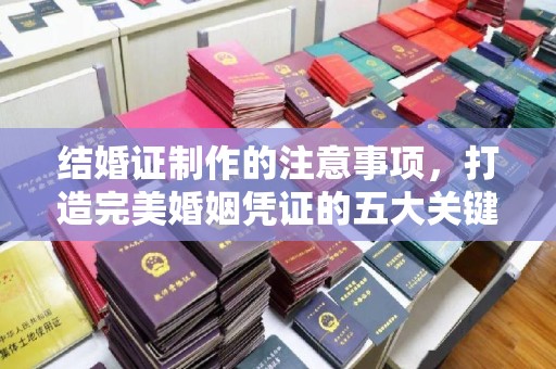 任县结婚证制作的注意事项，打造完美婚姻凭证的五大关键点