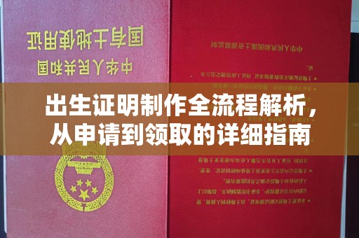 任县出生证明制作全流程解析，从申请到领取的详细指南