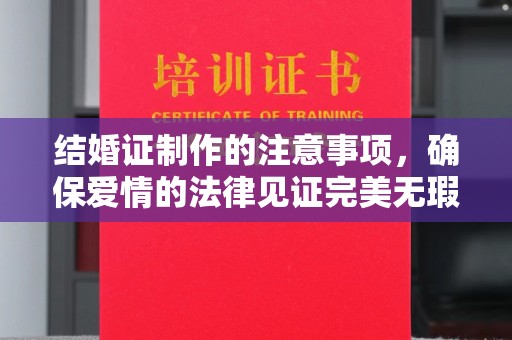 任县结婚证制作的注意事项，确保爱情的法律见证完美无瑕