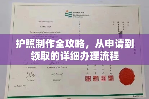 任县护照制作全攻略，从申请到领取的详细办理流程